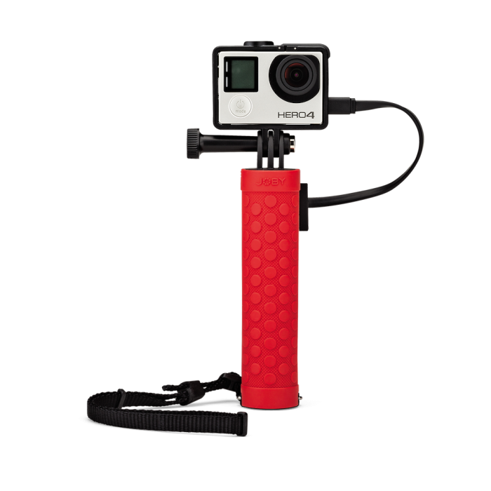 Action Battery Grip, Red GoPro® & other Action Cameras JOBY