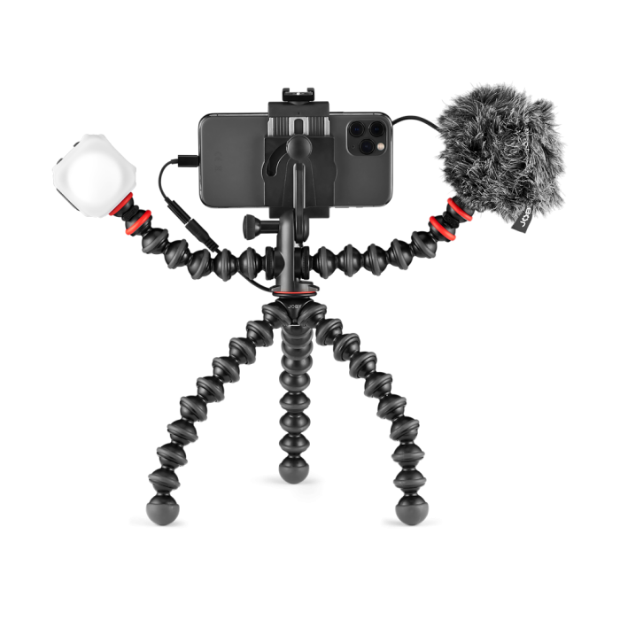 Accessories included for r or vlogger create content video