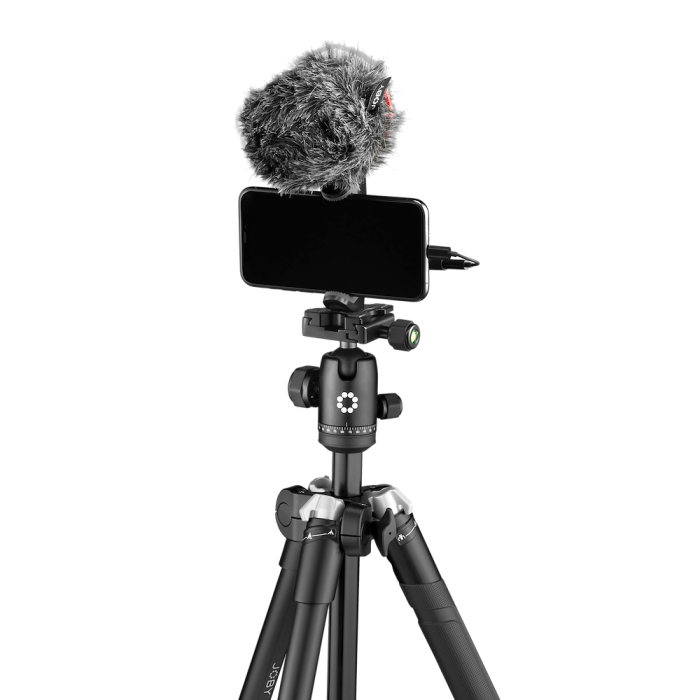professional video camera on tripod png