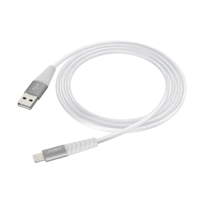 Charge and Sync Lightning Cable  White - JB01812-BWW | Joby New US