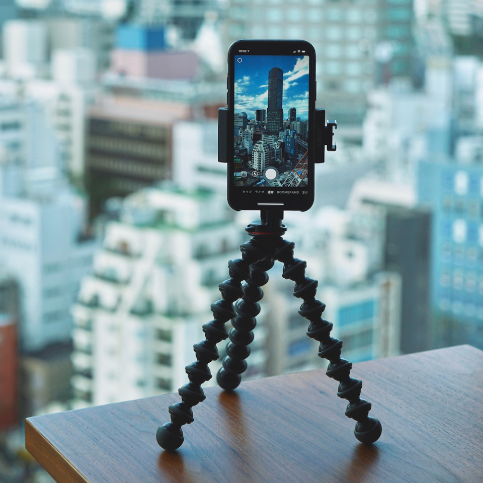 Camera Tripod Smartphone Holder Stand Flexible Mobile Mount Clip Strong Durable 