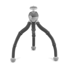 PodZilla™ Flexible Mobile Tripod Medium Kit Gray