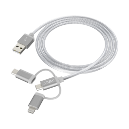 Charge and Sync Cable 3-in-1, 1.2m Space Grey