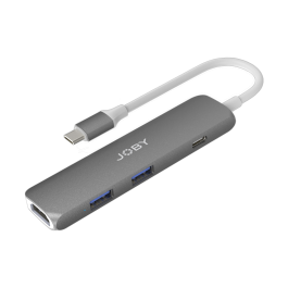 USB-C ハブ (4K HDMI, 2xUSB, PD )